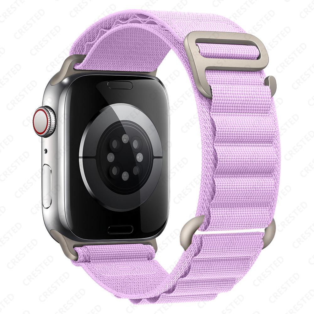 For Apple watch Ultra2 band 49mm 40mm 44mm 45mm 46mm 42mm 41mm Alpine loop Correas bracelet iwatch series 9 7 8 se 3 10 11 Strap