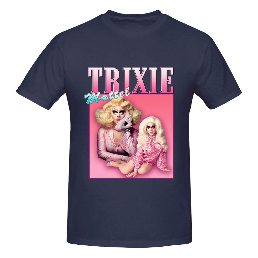 Trixie Mattel Vintage Retro Design Korean Style Tshirt Saltstyle Vibe Clean Surface Short Sleeve