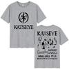 Оверсайз K-pop Футболки с принтом Katseye Мужские Уличная одежда Хип-хоп Мода Мужские Популярные Футболки Хлопок Оверсайз Футболки Уличная одежда
