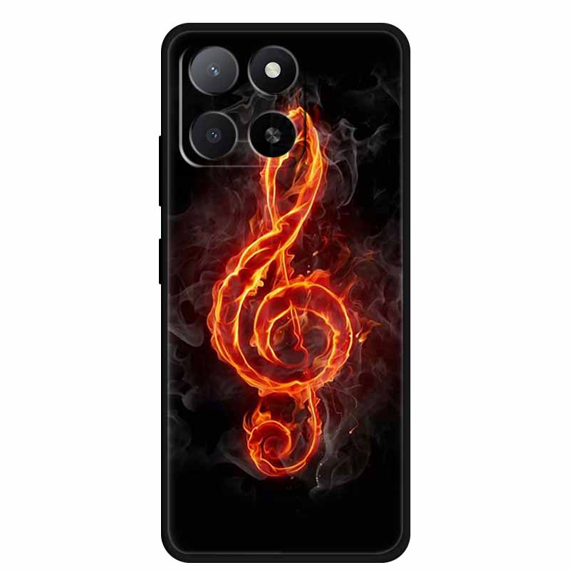 Чехол для ZTE Blade A55 A35 Животные Мягкий Силикон ТПУ Чехлы для Телефона Задняя Крышка для ZTE Blade A35 BladeA55 Волк Ударопрочный Крутой Capa