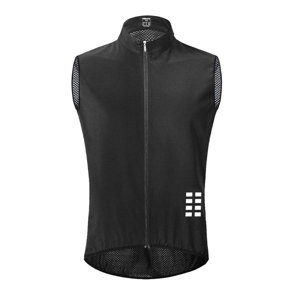 Cycling Vest Men's Reflective Sleeveless Jersey MTB Road Bike Breathable Bicycle Tops Gilet