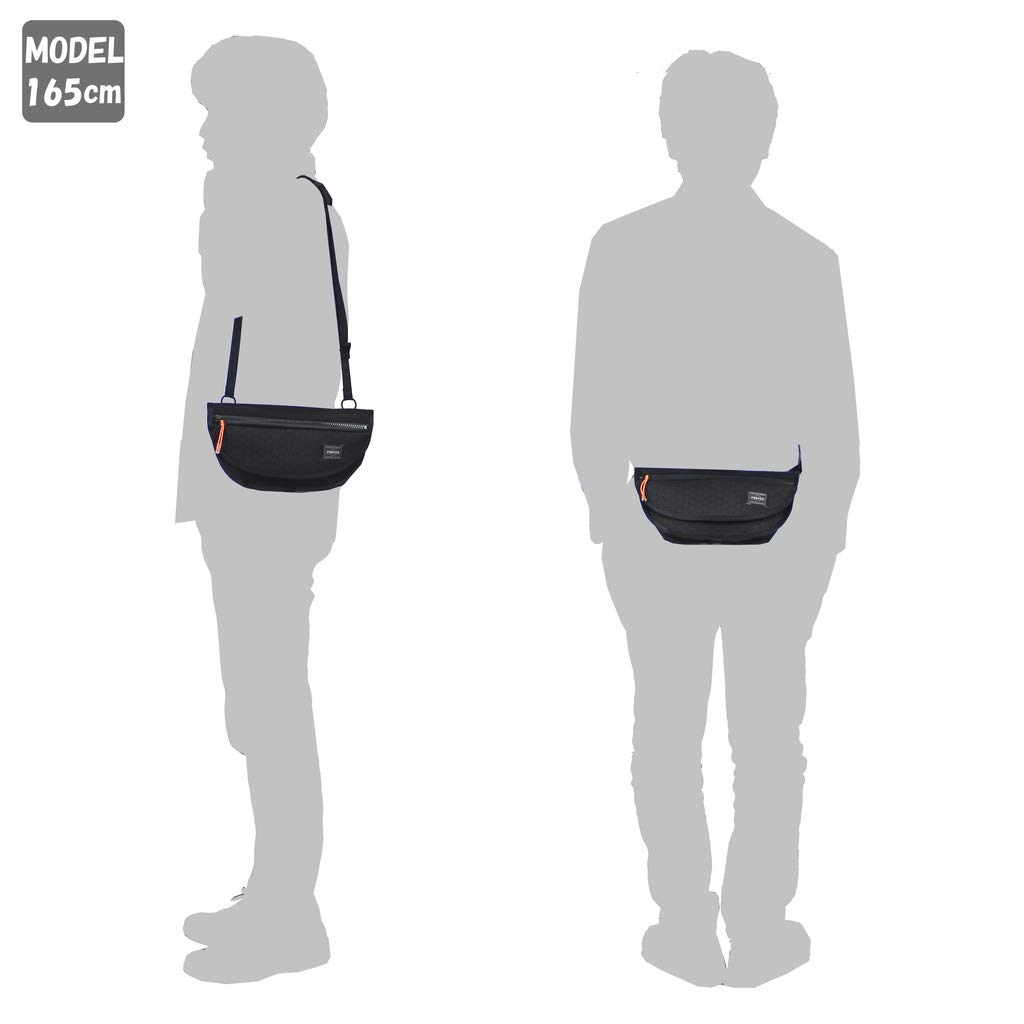 Porter Сумка через плечо HEXARIA WAIST SHOULDER POUCH [Porter] 682-17953 Черный/10