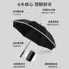 Long-handled Umbrella, Enlarged and Thickened Vinyl Sun Protection, Weather and Rain Men's Umbrella, Automatic Large Windproof Reinforced Three-person