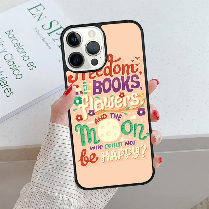 Читать книги Библиотека Книжная полка Цитаты Чехол для телефона Для iPhone 17 Air 15 16 16e 14 13 12 11 Pro Max Чехол Для Apple PLUS funda