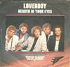 7-дюймовая пластинка LOVERBOY  Heaven In Your Eyes 3806178 Columbia 1986 Канада Рок Б/у