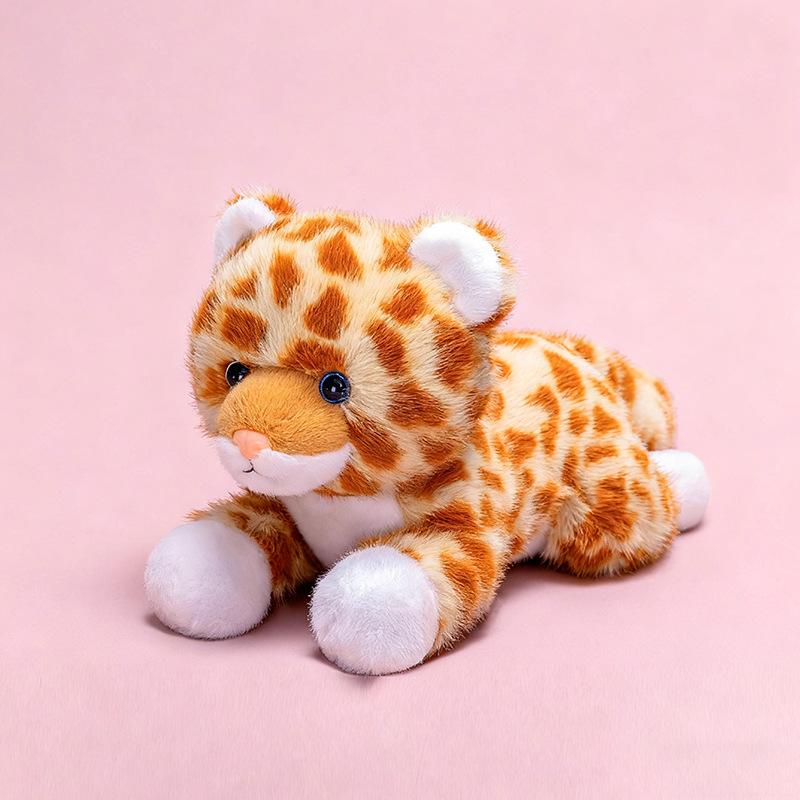 Panda Plush Toy Zoo Cheetah Souvenir Children's Soothing Cat Pillow Dalmatian Dog Ornament
