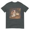 Cavalier King Charles Drinking Beer Funny Dog Meme TShirt