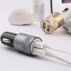 DC 3.1A портативное мини 2-портовое USB универсальное быстрое автомобильное зарядное устройство для телефонов ноутбуков