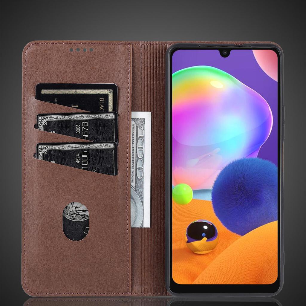 Роскошный магнитный адсорбционный кожаный чехол для Samsung Galaxy A31 A315F A315G флип-чехол защитный чехол Capa Fundas Coque