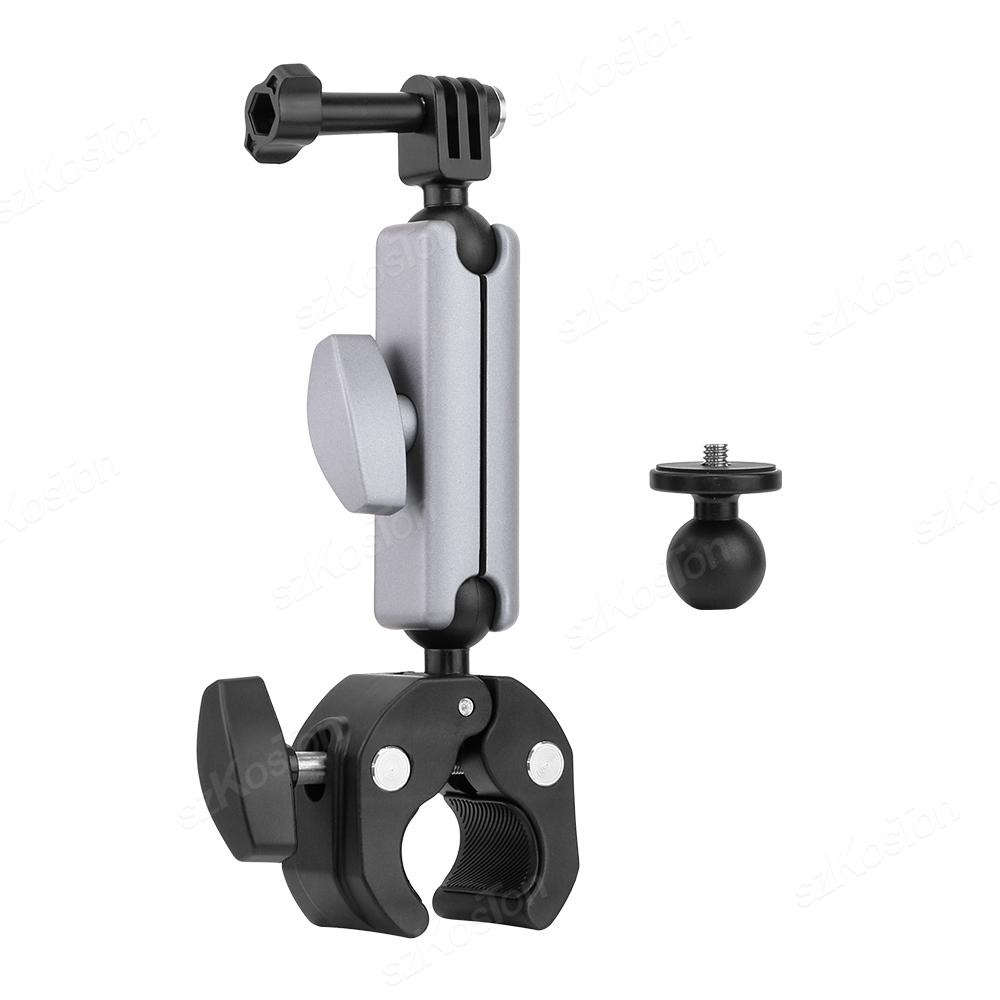 Motorcycle Bicycle Camera Holder Handlebar Mirror Mount Bike Bracket for GoPro 13 12 11 9 Insta360 X5 X4 Action Camera Accessory