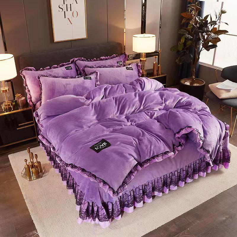 Размер King/Queen Size/полноразмерный пододеяльник, комплект наволочек из плотного хлопка, простое постельное белье для спальни, высокое качество