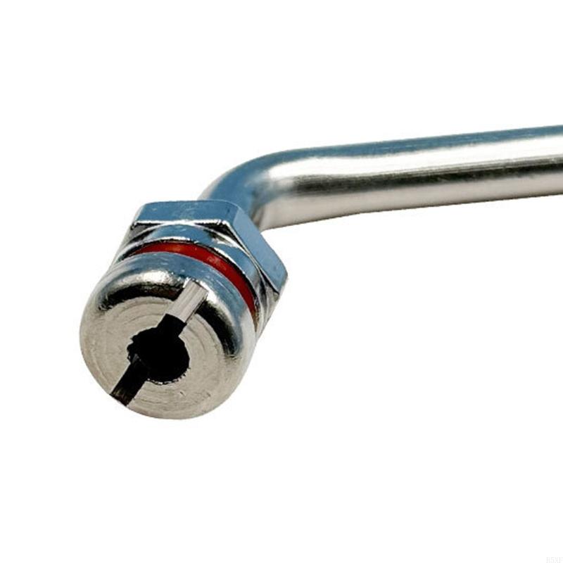 2025 New Aluminum Alloy Tire Valves Stem for Bus Vacuum Tires Oxidation Resistant High Temperature Performances Secure Air Seal