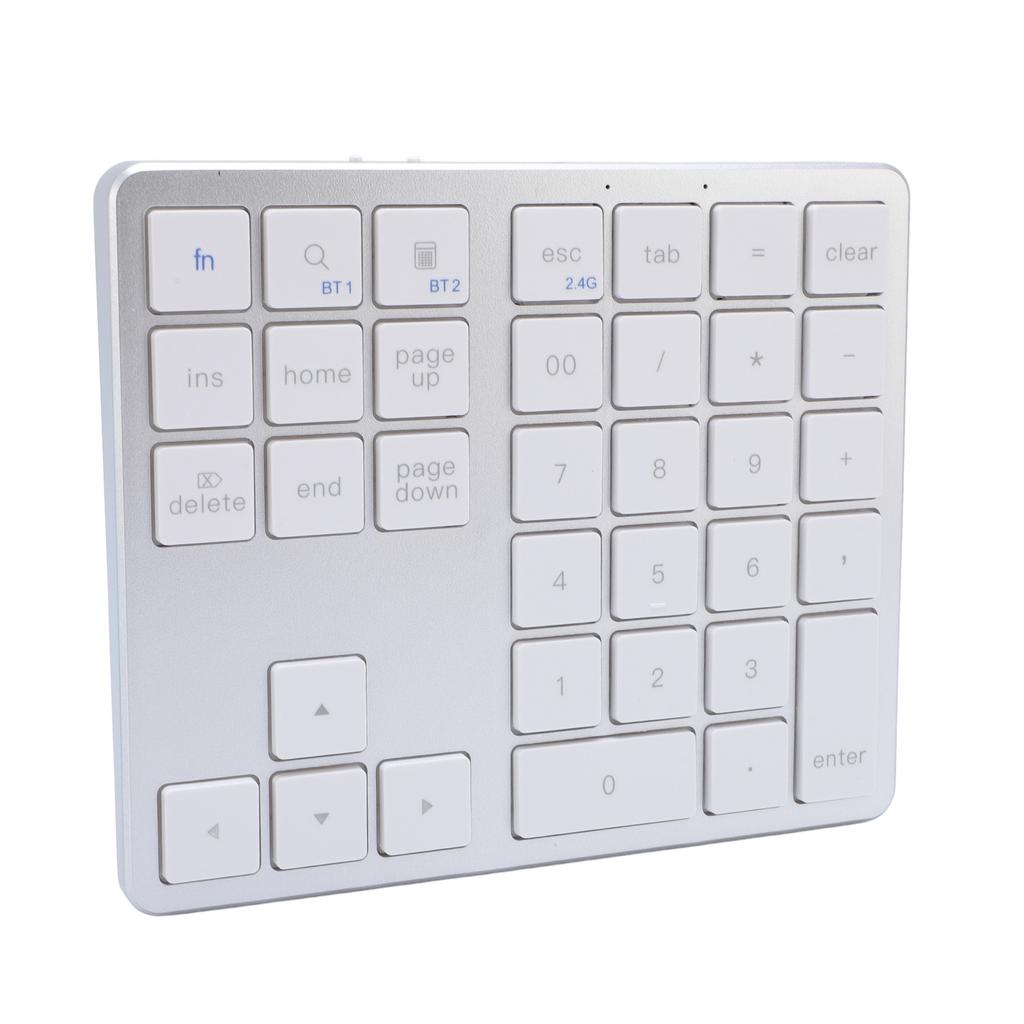 Number Pad Wireless   Dual Mode 35 Keys Rechargeable   Numeric Keypad for Laptop PC Tablet