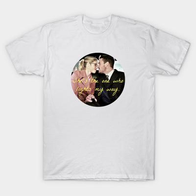 Футболка женская Olicity Shes The One Who Lights My Way Harajuku Print Kawaii футболка летняя женская футболка с коротким рукавом топ футболка