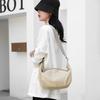 Large Capacity Nylon Bag Women's Shoulder Bag Crossbody Bag Solid Color Hobo Bag