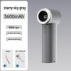 New 25-Year Portable USB Mini Fan with Digital Display – Outdoor/Desk Use, Strong Wind, Ideal Gift