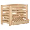VidaXL Potato Box 60x40x50 Cm Solid Pine Wood 327328