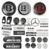 Совместимо с Mercedes-Benz Brabus: Колпачки на ступицы колес, Эмблемы BRABUS на рулевое колесо, Эмблемы на капот для C/E/S.
