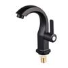 Single Hole Bathroom Faucet, Black Single Handle Bathroom Faucet, Bathroom Sink Faucet, Delta Matte Black Bathroom Faucet, Metal Push Pop-Up Drain