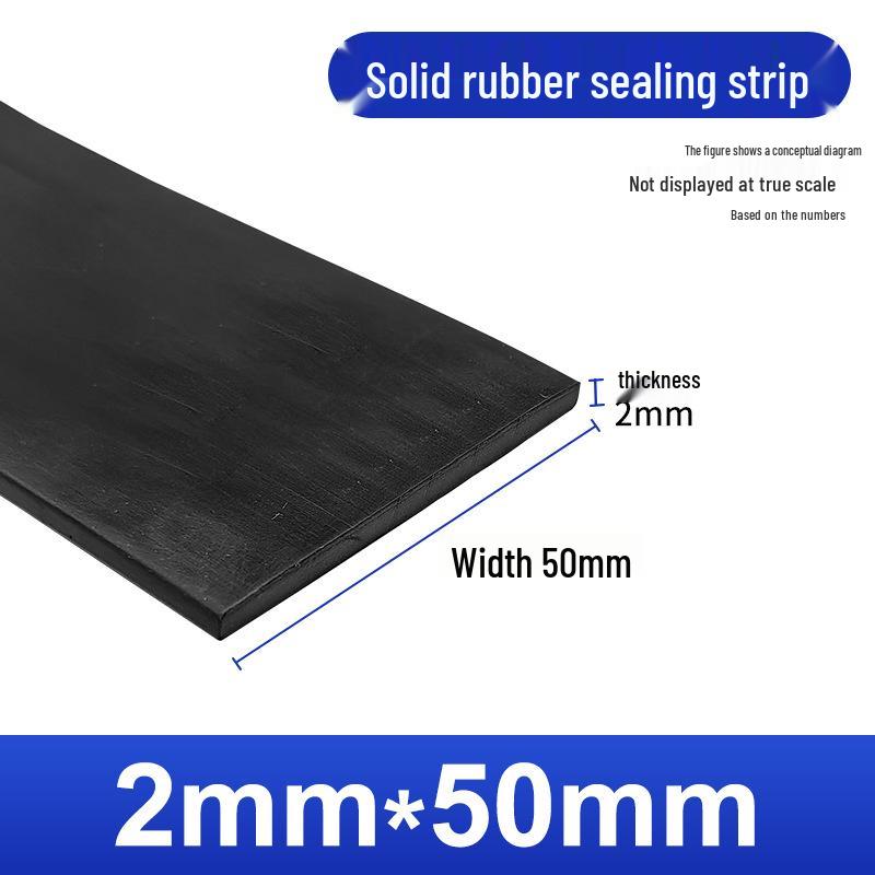 Nitrile Rubber Strip: Oil & Pressure-Resistant Shock Absorbing Glass Pad for Sealing & Joint Support