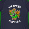 Футболка Jalapeño Puppers | Смешная футболка с мемом про щенка и щенков в виде перцев халапеньо и подарок