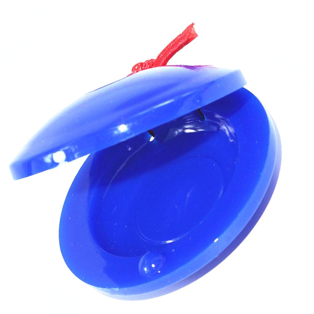 Children Finger Castanet Plastic Castanet Musical Instrument Rhythm Educational Toy for Kids