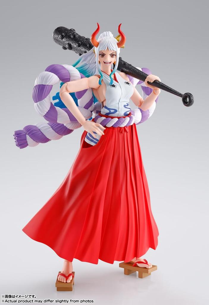 TAMASHII NATIONS TAMASHII NATIONS ONE PIECE Ямато 185 мм окрашенная подвижная фигурка SHFiguarts приблизительно. ПВХ и АБС