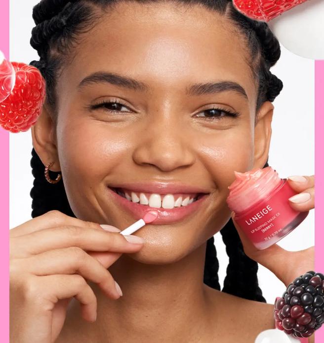 LANEIGE Ночная маска для губ 20 г – Увлажняющий ночной бальзам для губ в 11 вкусах