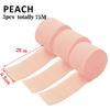 3Pcs/Set Rainbow Crepe Paper Streamers For Wedding Birthday Party Backdrop Decoration Colorful Paper Crepe Garland Ribbon Decor