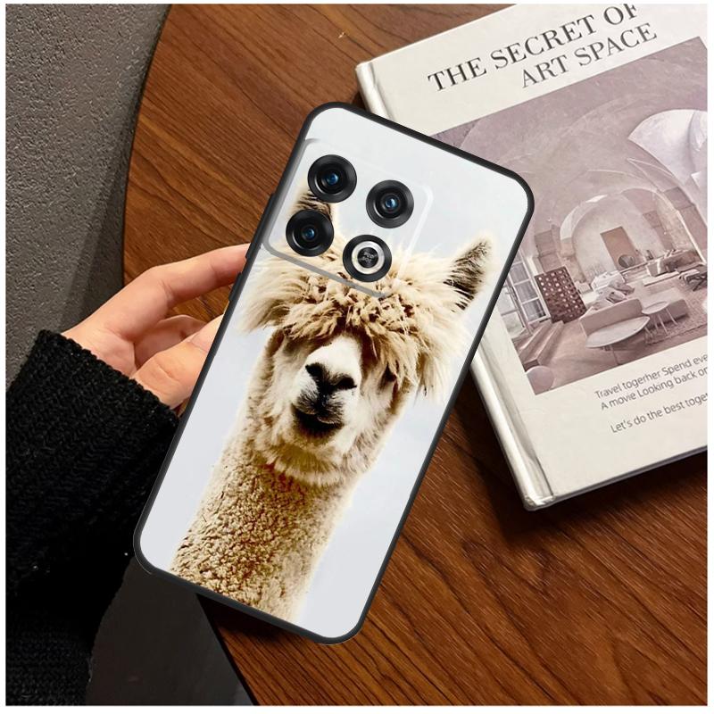 Lama Llama Alpaca Case For OnePlus 13T 13R 12R 10R 15 13 12 11 8T 10T Nord CE 4 3 2 Lite N20 N30 Nord 5 Cover