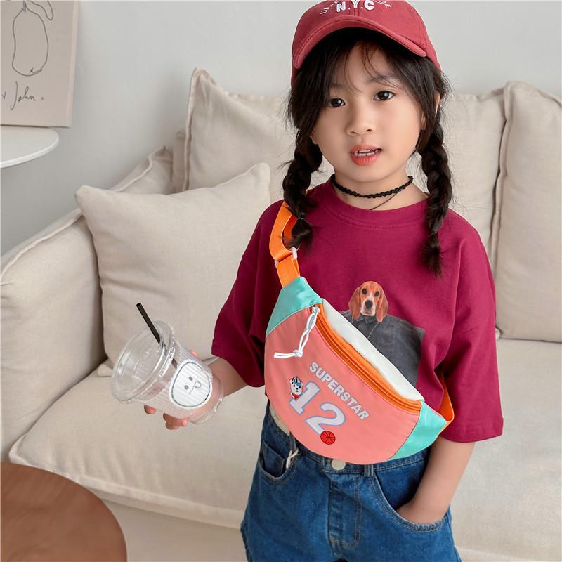 Trendy Kids Canvas Crossbody Bag For Boys And Girls Lightweight And Breathable Fabric