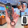 PNR1  Car Key Cover Case Shell Keychain For Mercedes Benz A C E S G GLS CLA Class W213 W177 W205 W222 X167 W176 AMG Accessories