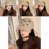 Cozy And Stylish Bow Tie Beret For Women Comfortably Warm All Year Round