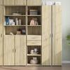 VidaXL Highboard Buffet Sonoma Oak 45x42.5x185 Cm Engineered Wood, Buffet, Cupboard, Sideboard, Cabinet, 3281450