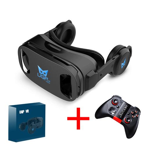 Ugp U8 Vr Glasses 3d Headset Version Imax Virtual Reality Helmet Movie Games With Headphone 3d Glasses Box Optional Controller