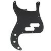 Musiclily Ultra 13 Hole PB Precision Bass Pickguard анодированный алюминиевый Fender American Standard Precision Bass черный Pickguard,