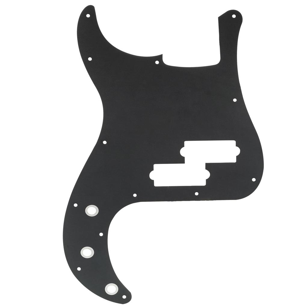 Musiclily Ultra 13 Hole PB Precision Bass Pickguard анодированный алюминиевый Fender American Standard Precision Bass черный Pickguard,