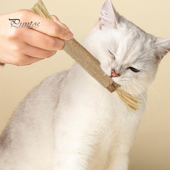 Кошачья жевательная палочка, игрушка из натуральной виноградной лозы, игрушка для здоровья зубов, молярная игрушка, кошачья мята, лакомство, игрушки, палочка для чистки зубов для домашних котят