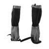 1 Pair Outdoor Waterproof Sports Climbing Hiking Legging Gaiters Shoe Boots Cover Black