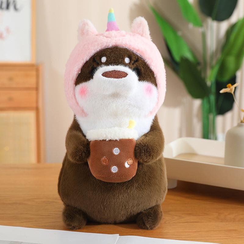 Plush Delightful Otter Toy Featuring Cute Animal Designs Great Collectors