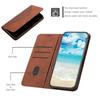 For iPhone 16 Wholesale Cell Phone Stand Case Magnetic Closure PU Leather Cover