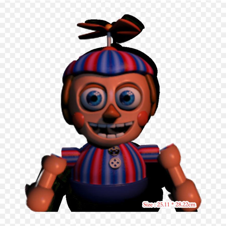 Черные волосы Five Nights At Freddy's 2, кукольные термонаклейки для одежды, футболка, сумка, термопереносные наклейки, железные нашивки