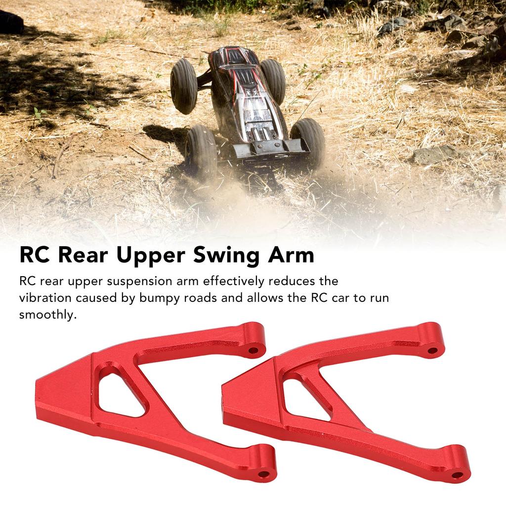 1 Pair RC Rear Upper Suspension Arm Aluminum Alloy RC Rear Upper Swing Arm for Slash4 1Celsius16 RC Cars