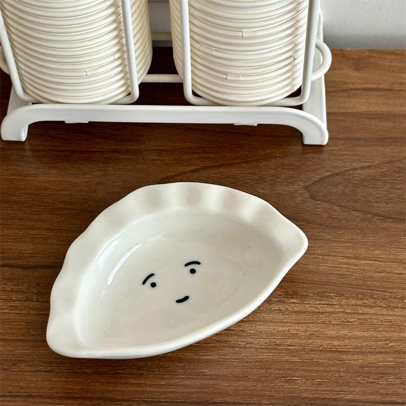 Мини-тарелка, тарелка для закусок, соевый соус, приправа, симпатичный рисовый рулет с овощами, забавная тарелка для пельменей, домашняя тарелка с ароматизаторами