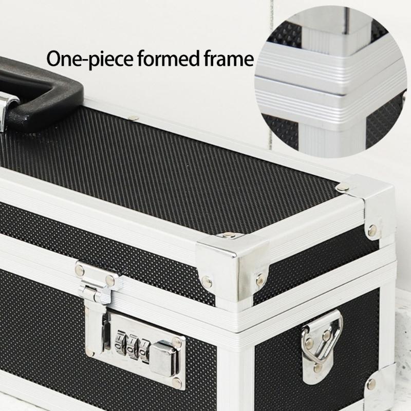 Lockable Kitchenware Case Featuring ABS Interior Dividers and Ergonomic Carry Handle for Commercial Use