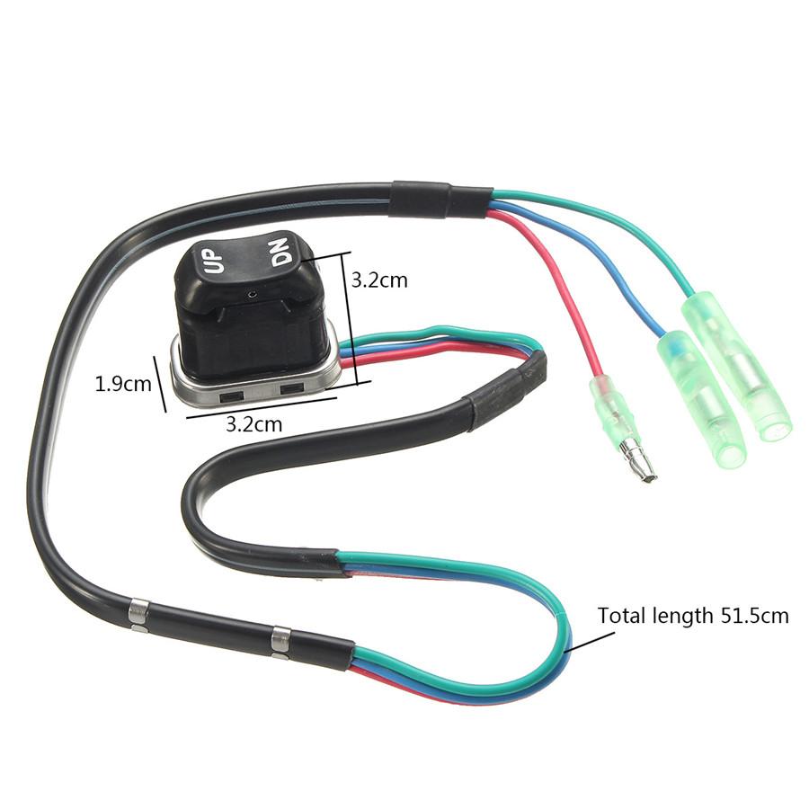 Переключатель триммера и наклона для подвесного мотора Yamaha, пульт дистанционного управления 703-82563-01-00