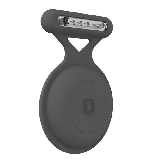 Детский скрытый чехол для GPS-трекера для AirTag, водонепроницаемый держатель локатора с защитой от потери и булавкой-брошью для детей, пожилых домашних животных, силиконовый трекер-протектор