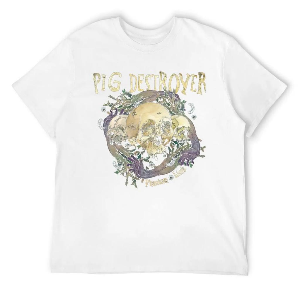 Pig Destroyer Phantom Limb T-Shirt vintage graphic tee shirt man t shirt t shirts for men graphic