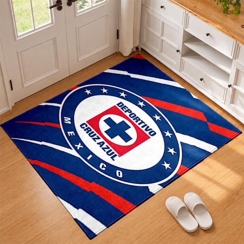 CruzAzul Carpet Door Mat for Living Room or Bedroom Protective Mat Under Chair Office Decoration Christmas Gift Birthday Present