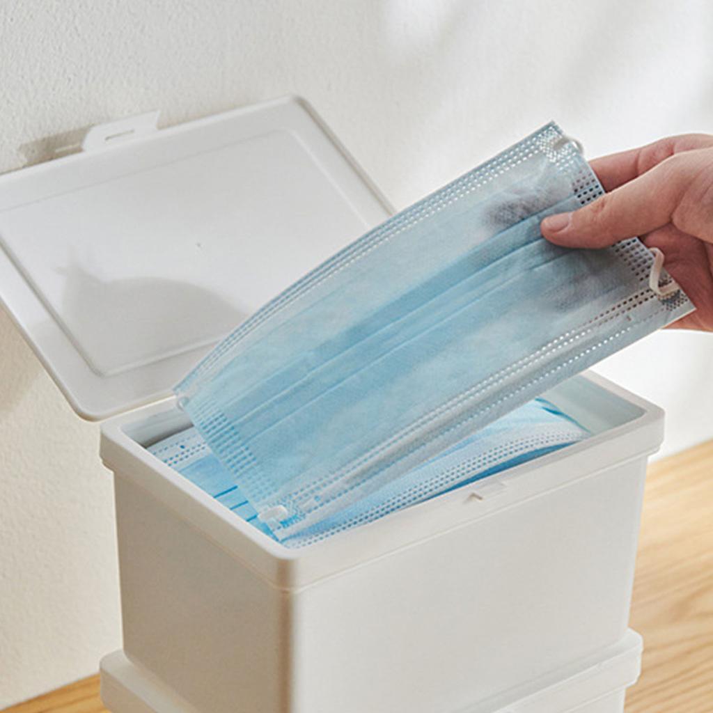 Коробка-дозатор для лицевой крышки, многофункциональная пылезащитная защитная настольная коробка для хранения большой емкости с C